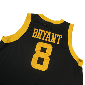 NBA Vtg Los Angeles Lakers 1961 #8 Kobe Bryant Black Nike Jersey Swingman  2XL