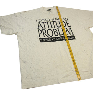 Vintage Attitude Problem Graphic T Shirt - XXL