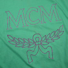 Load image into Gallery viewer, Vintage MCM Brand Embroidered Spellout Logo Shirt - L