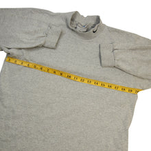 Load image into Gallery viewer, Vintage Nike Mock Neck Mini Swoosh Shirt - M