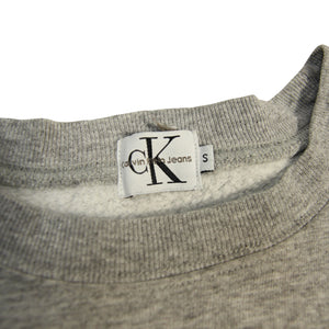 Vintage Calvin Klein Graphic Spellout Sweatshirt - S