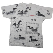 Load image into Gallery viewer, Vintage Duck All Over Print Graphic T Shirt - XL