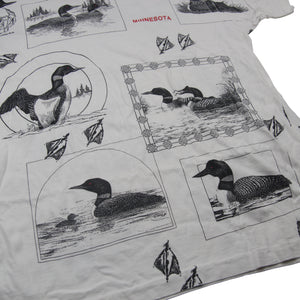 Vintage Duck All Over Print Graphic T Shirt - XL