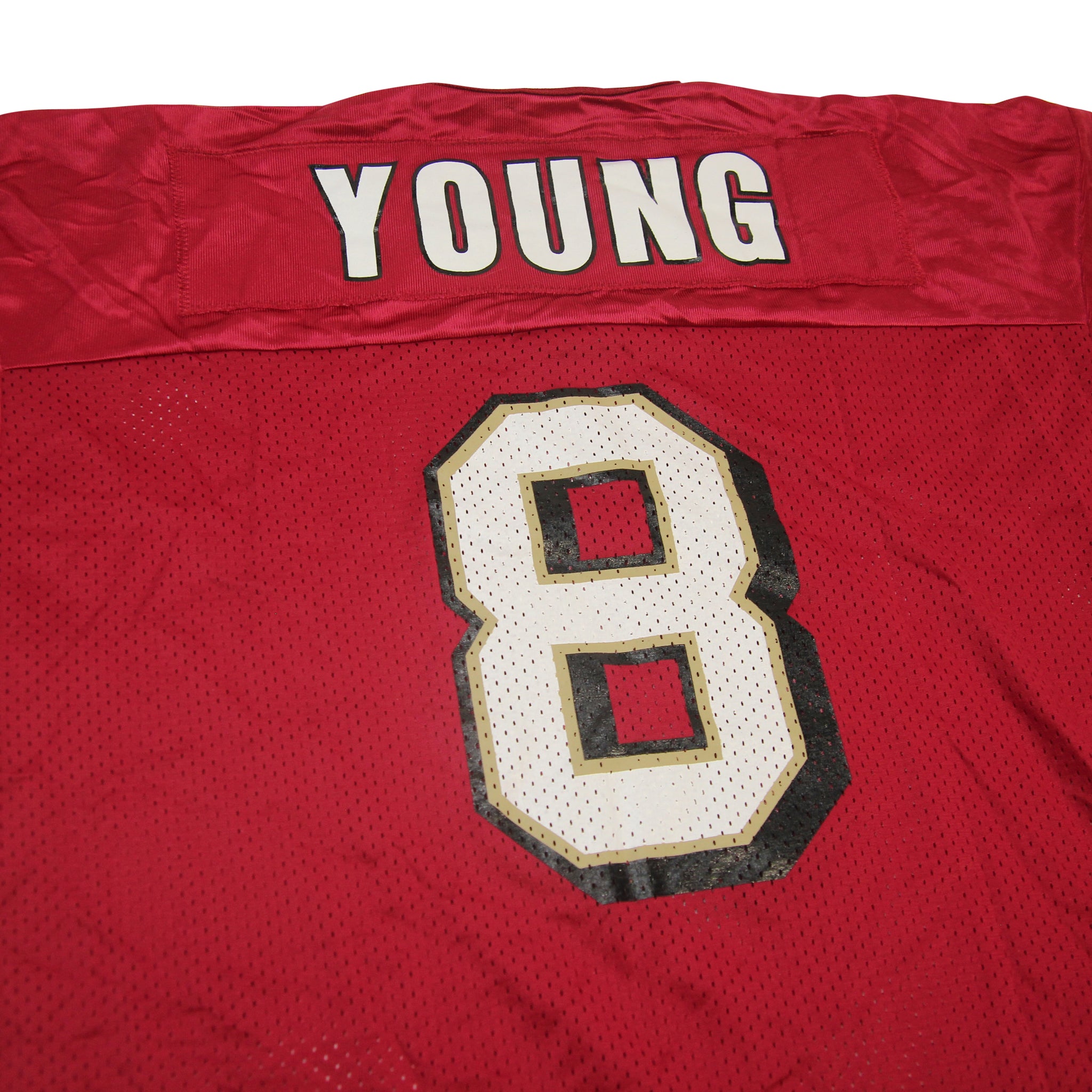 Vintage Champion San Francisco 49ers #8 Steve Young Jersey - L – Jak of all  Vintage