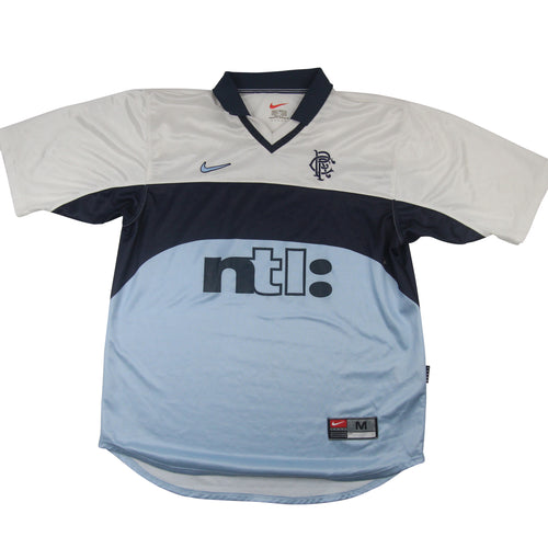Vintage 1999-2000 Nike Glasgow Ranger F.C. Soccer Jersey - M