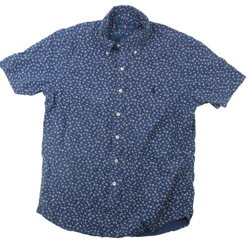 Ralph Lauren Allover Floral Print Button Down Shirt - S