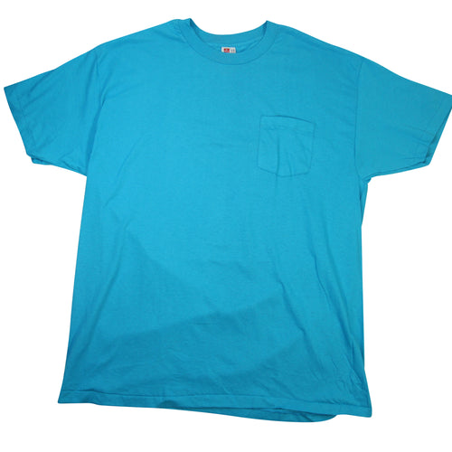 Vintage Hanes Single Stitch Blank Pocket T Shirt