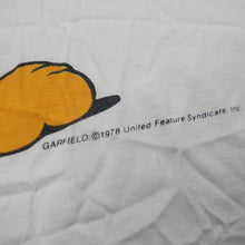 Load image into Gallery viewer, Vintage 1978 Garfield Christmas Graphic T Shirt - XL