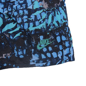 Vintage 90s Nike Crazy Allover Swim Trunks - XL