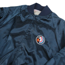 Load image into Gallery viewer, Vintage Satin Native American Patch Jacket - M