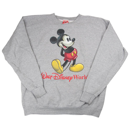 Vintage Disney Mickey Mouse Graphic Sweatshirt - XL