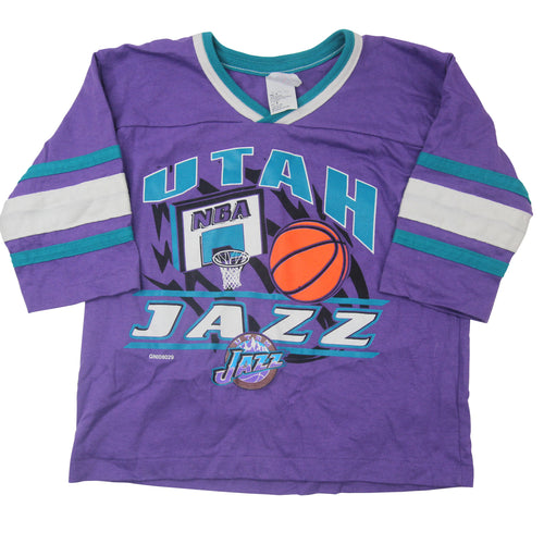 Vintage Youth Utah Jazz Graphic T Shirt - Boys 6