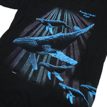 Load image into Gallery viewer, Vintage Blue Whale Graphic T Shirt - L