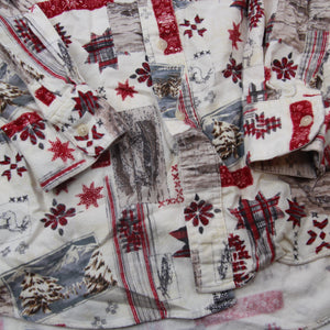 Vintage Chaps Ralph Lauren Christmas Winter Flannel Shirt - XL