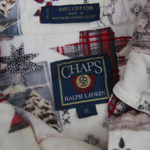 Load image into Gallery viewer, Vintage Chaps Ralph Lauren Christmas Winter Flannel Shirt - XL