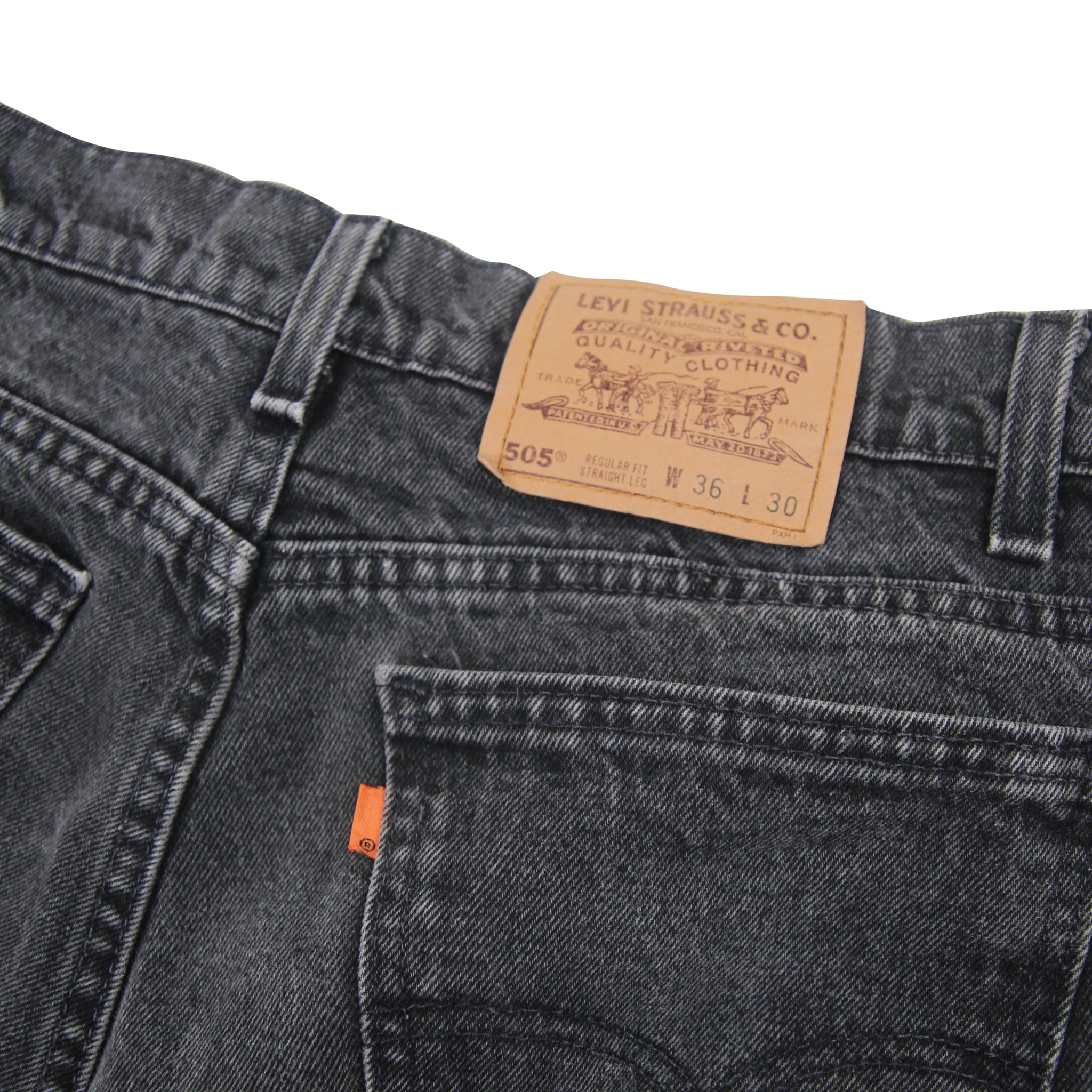 Vintage levis 505 orange 2025 tab