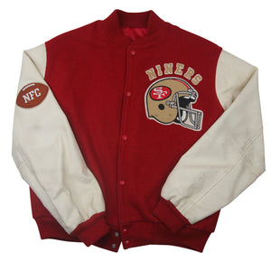 Vintage San Fransisco 49ers Lettermans Jacket - XL