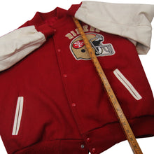 Load image into Gallery viewer, Vintage San Fransisco 49ers Lettermans Jacket - XL