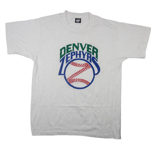 Vintage Denver Zephyrs Graphic T Shirt - L