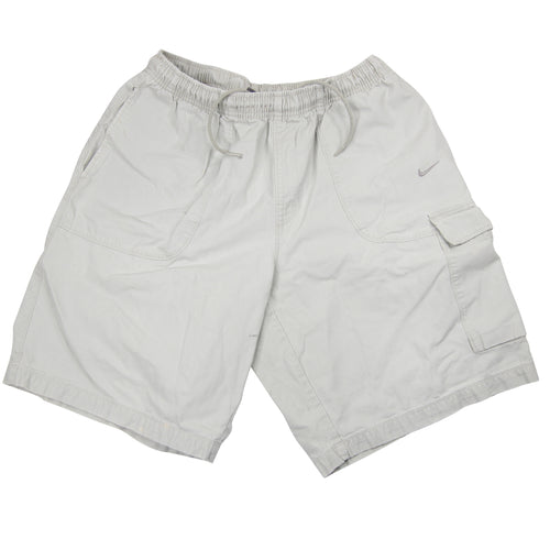 Vintage Nike Small Swoosh Cargo Shorts - L
