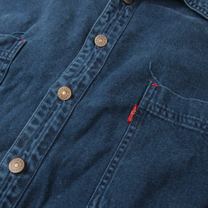 Vintage Levis Denim Button Down Shirt - XL