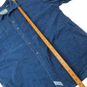 Vintage Levis Denim Button Down Shirt - XL