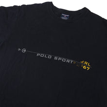 Load image into Gallery viewer, Vintage Polo Sport Ralph Lauren Spellout Graphic T Shirt - M