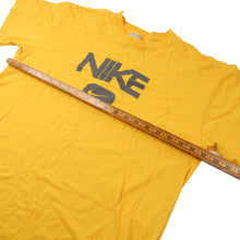 Load image into Gallery viewer, Vintage Nike Spellout Center Swoosh Graphic T Shirt - L