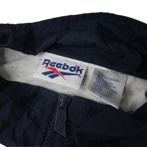 Vintage Reebok Big Logo Windbreaker Jacket - L
