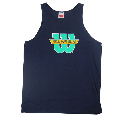 Vintage Wilson Athleticwear Graphic Tank Top - L