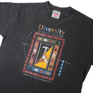 Vintage Habitat for Humanity "Diversity" Graphic T Shirt - M