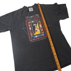 Vintage Habitat for Humanity "Diversity" Graphic T Shirt - M