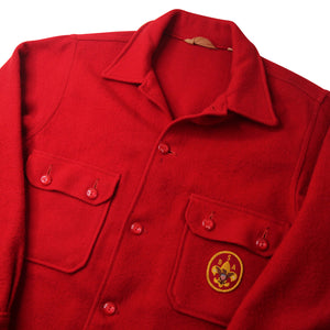 Vintage Boy Scouts America Wool Coat - L