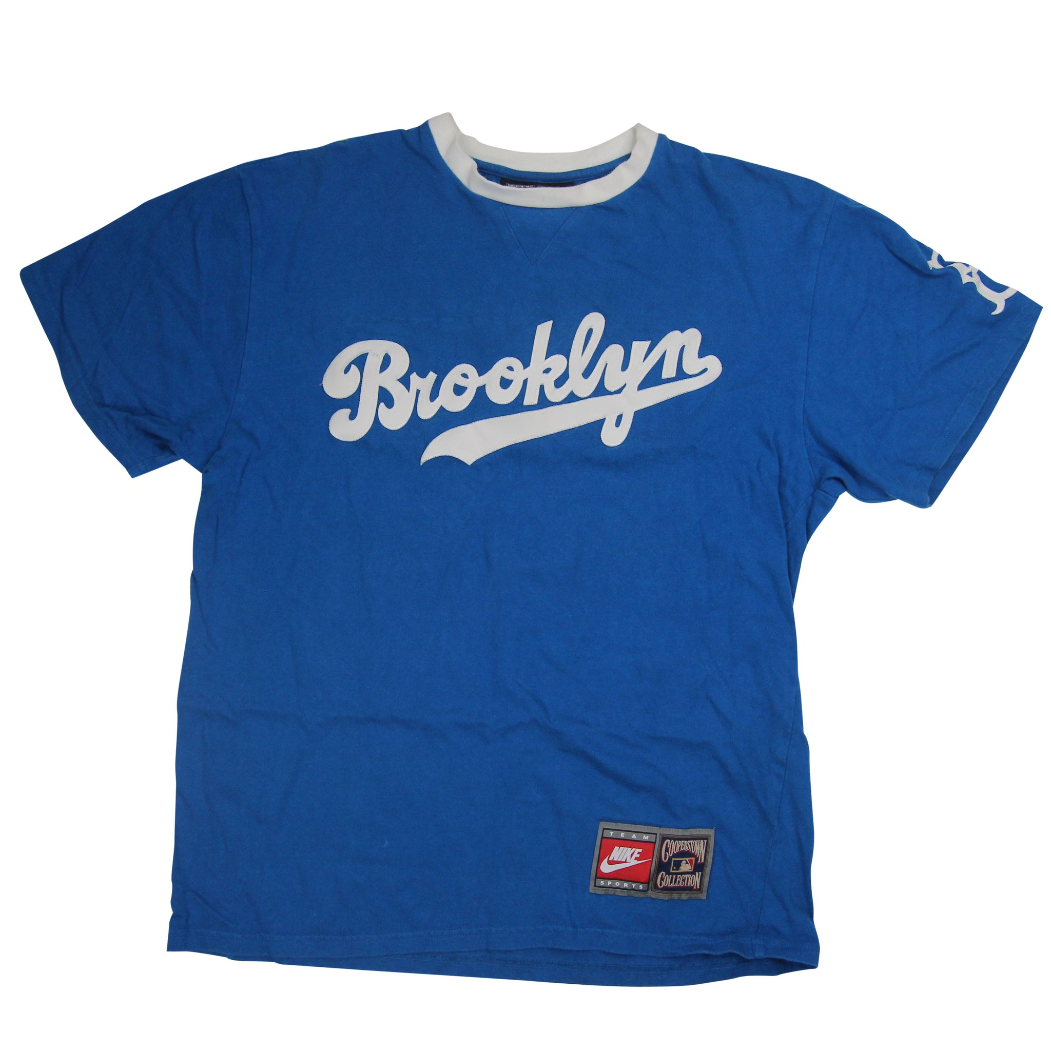 Vintage Nike Coopertown Collection Brooklyn Dodgers T Shirt - M – Jak of  all Vintage