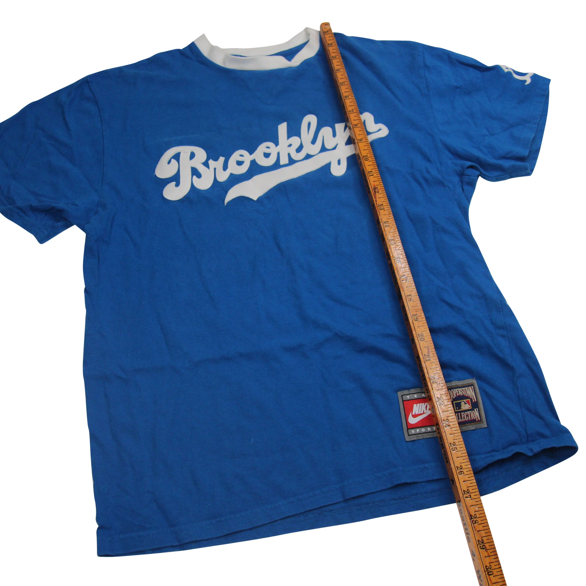 Vintage Nike Coopertown Collection Brooklyn Dodgers T Shirt - M