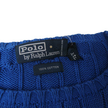 Load image into Gallery viewer, Vintage Polo Ralph Lauren Golf Crest Cable Knit Sweater