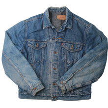 Load image into Gallery viewer, Vintage Levi&#39;s Blanket Lined Denim Trucker Jacket - L