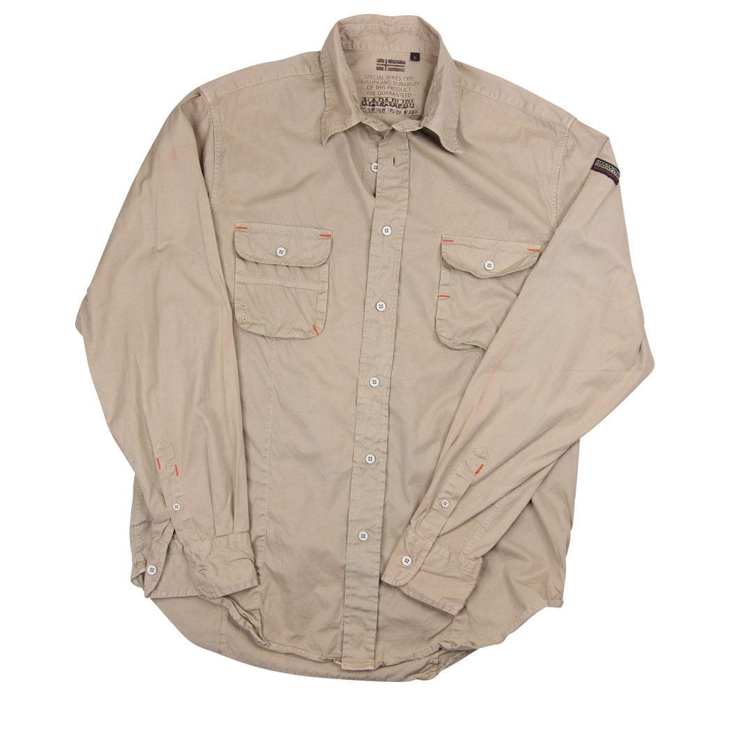 Napapijri Button Down Adventure Shirt - L