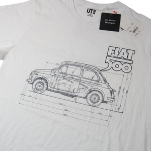 NWT Uniqlo x Fiat 500 Graphic T Shirt - XL