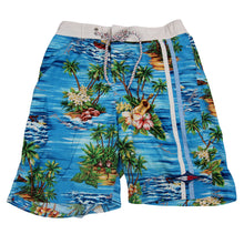 Load image into Gallery viewer, Tommy Hilfiger Allover Tropical Print Swim Trunks - S