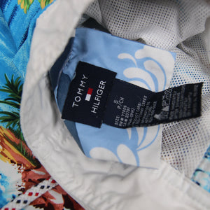 Tommy Hilfiger Allover Tropical Print Swim Trunks - S