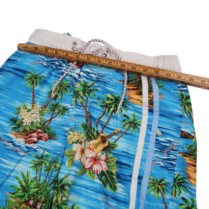 Tommy Hilfiger Allover Tropical Print Swim Trunks - S