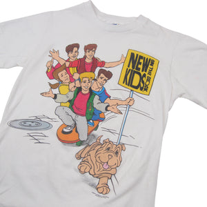 Vintage 1990 New Kids on the Block graphic T Shirt - WMNS S