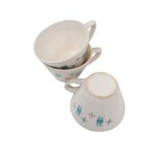 Load image into Gallery viewer, Vintage Mid Century Modern Snow Flake Cup Set - OS