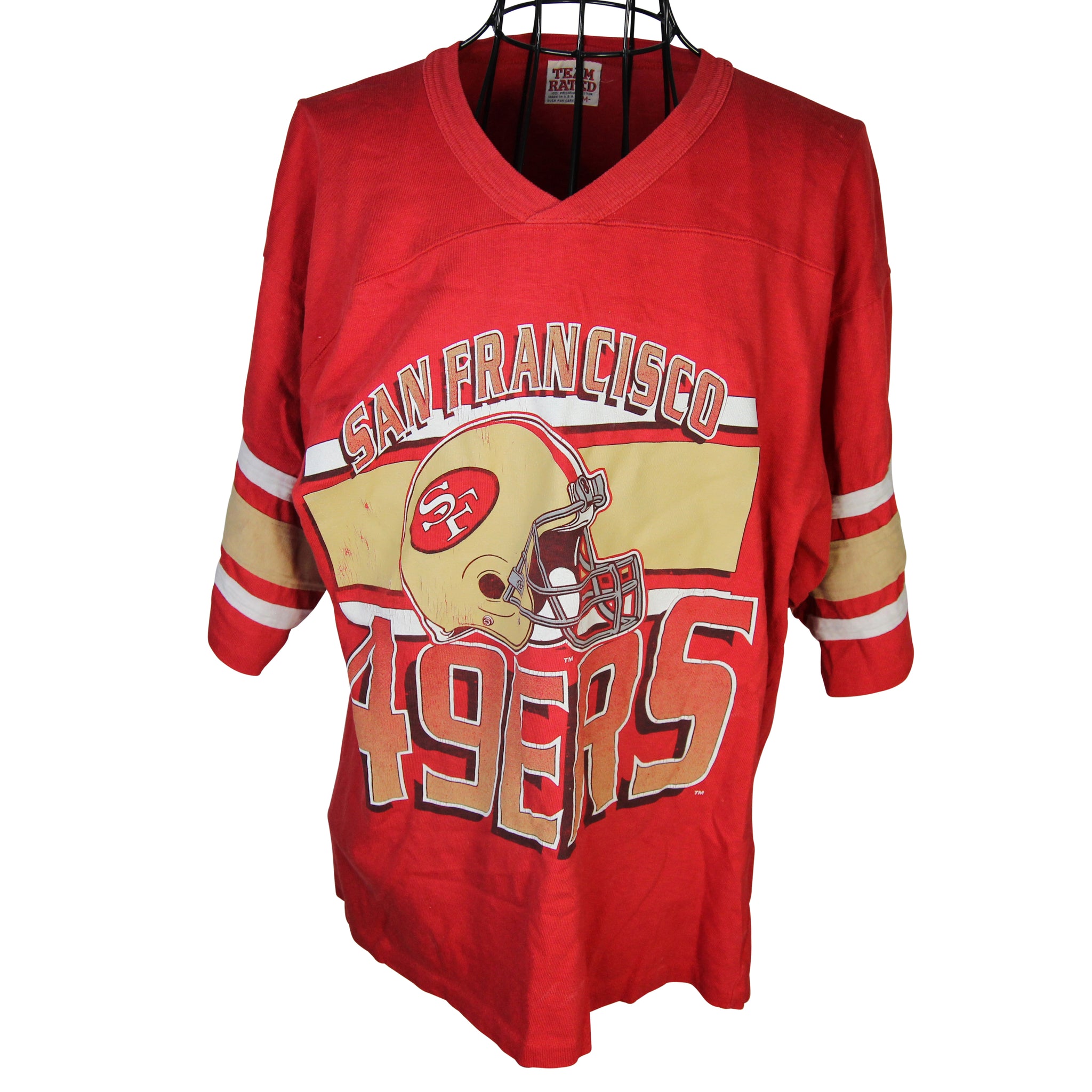 Vintage Team Rated San Francisco 49ers Graphic T Shirt - M – Jak