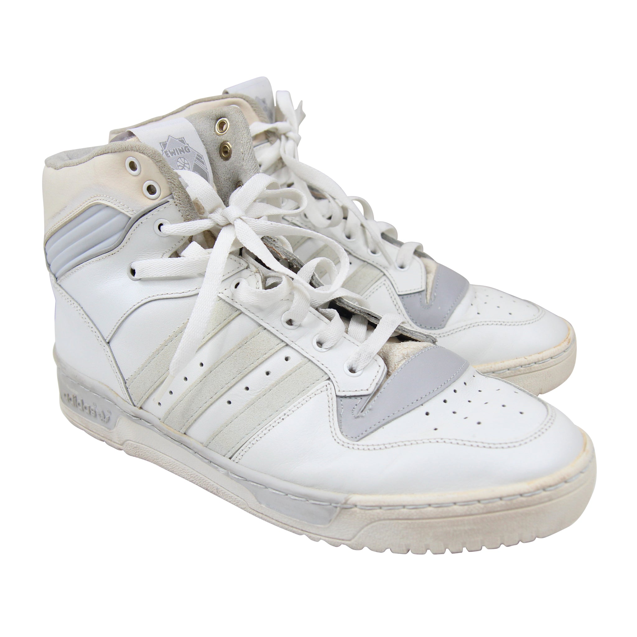 Karu Por cierto esquema Vintage Adidas Patrick Ewing Signature Model Sneakers - 10 1/2 – Jak of all  Vintage