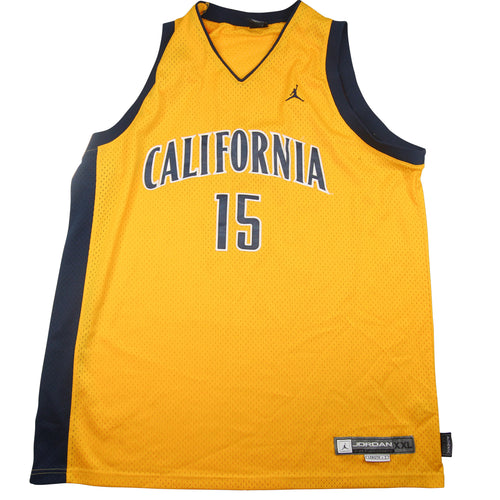 Vintage Jordan California Golden Bears #15 Jersey - XXL