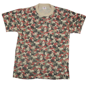 Vintage Camel Style Camo Military Graphic T Shirt - XL