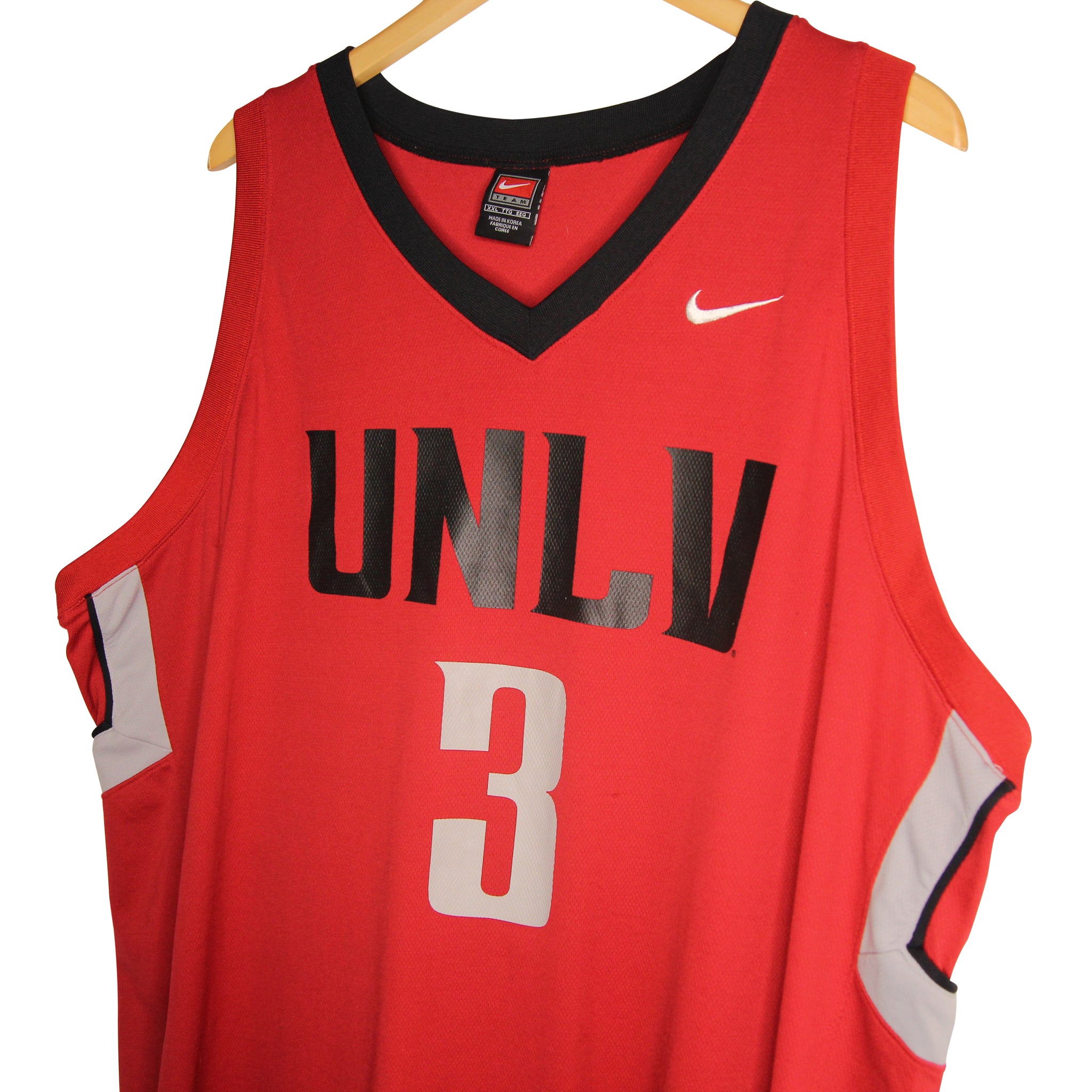 Men's UNLV Red Basketball Jersey Size L