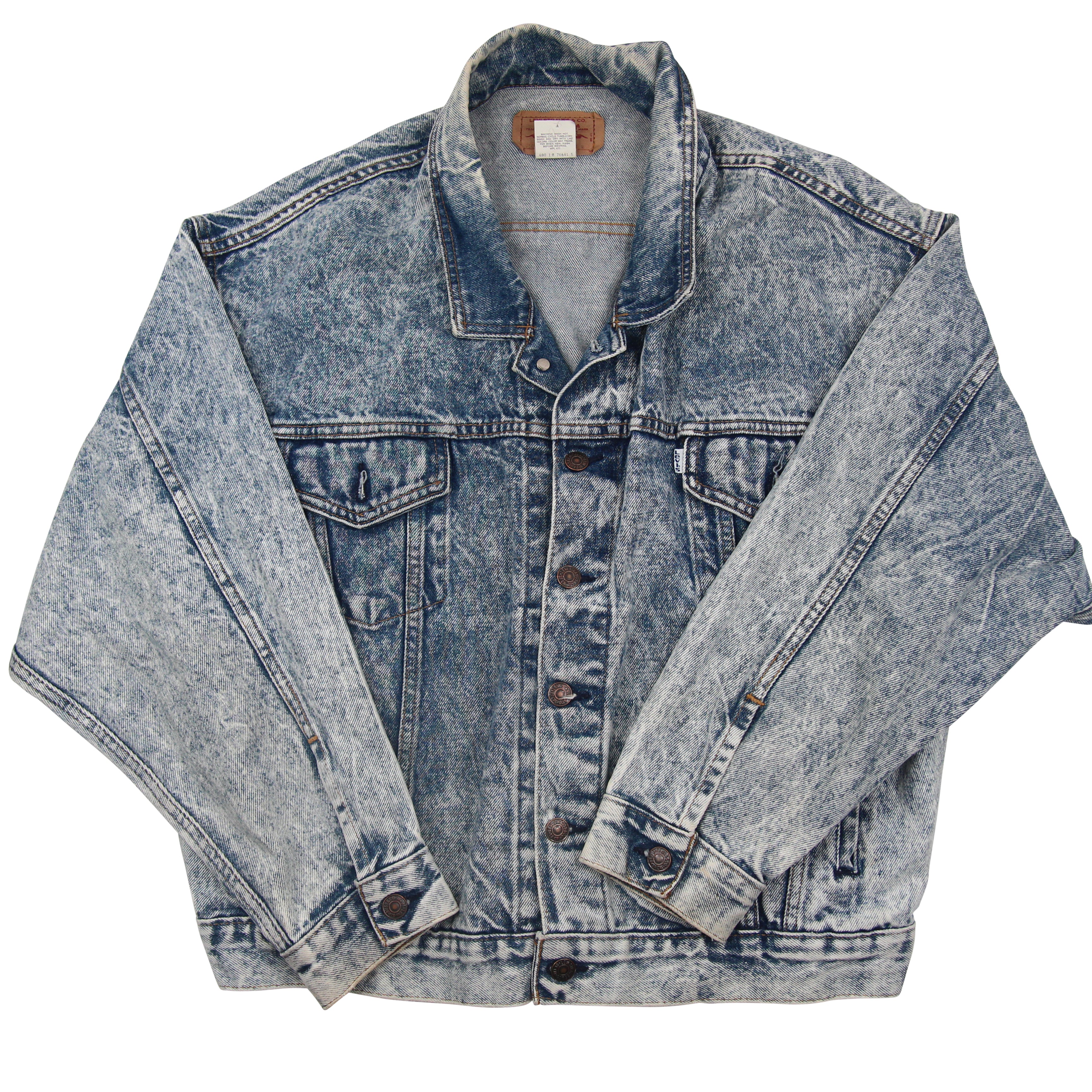 Vintage Levis Acid Wash Denim Jacket - M – Jak of all Vintage